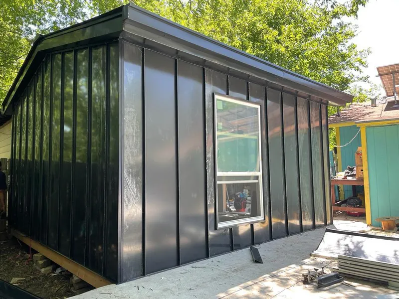 Black standing seam metal wall panels for Roof Inspection in Elizabethton